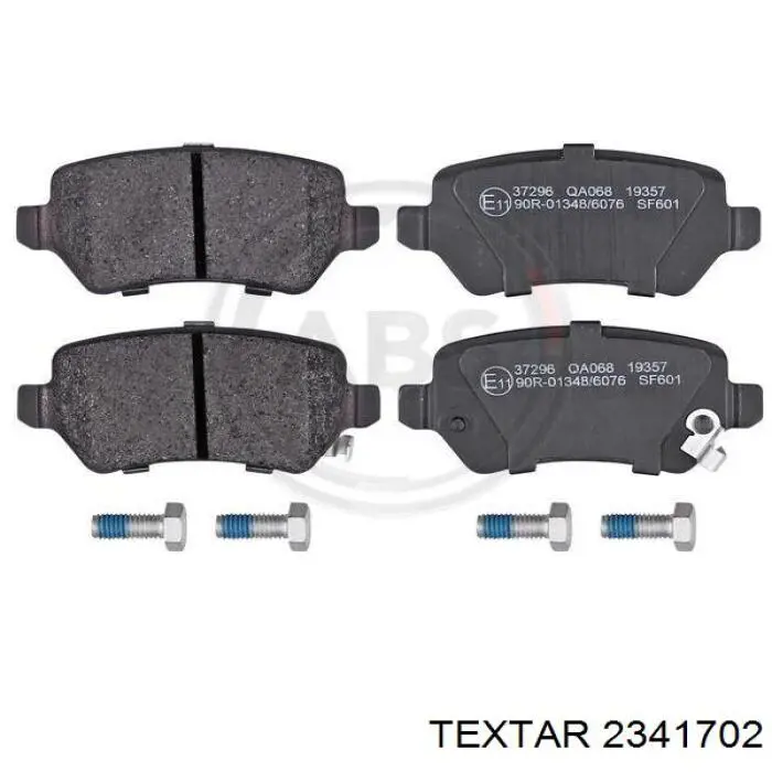 Купити 2341702 Textar Задні колодки