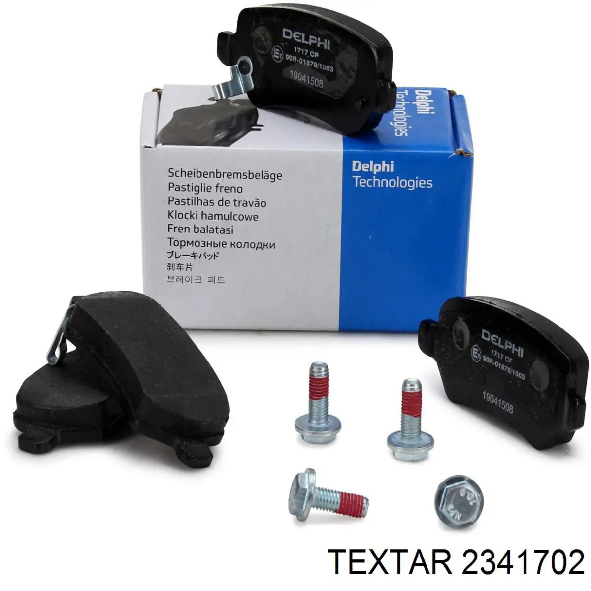 Задні гальмівні колодки Textar 2341702 ціна, від 14.18 USD