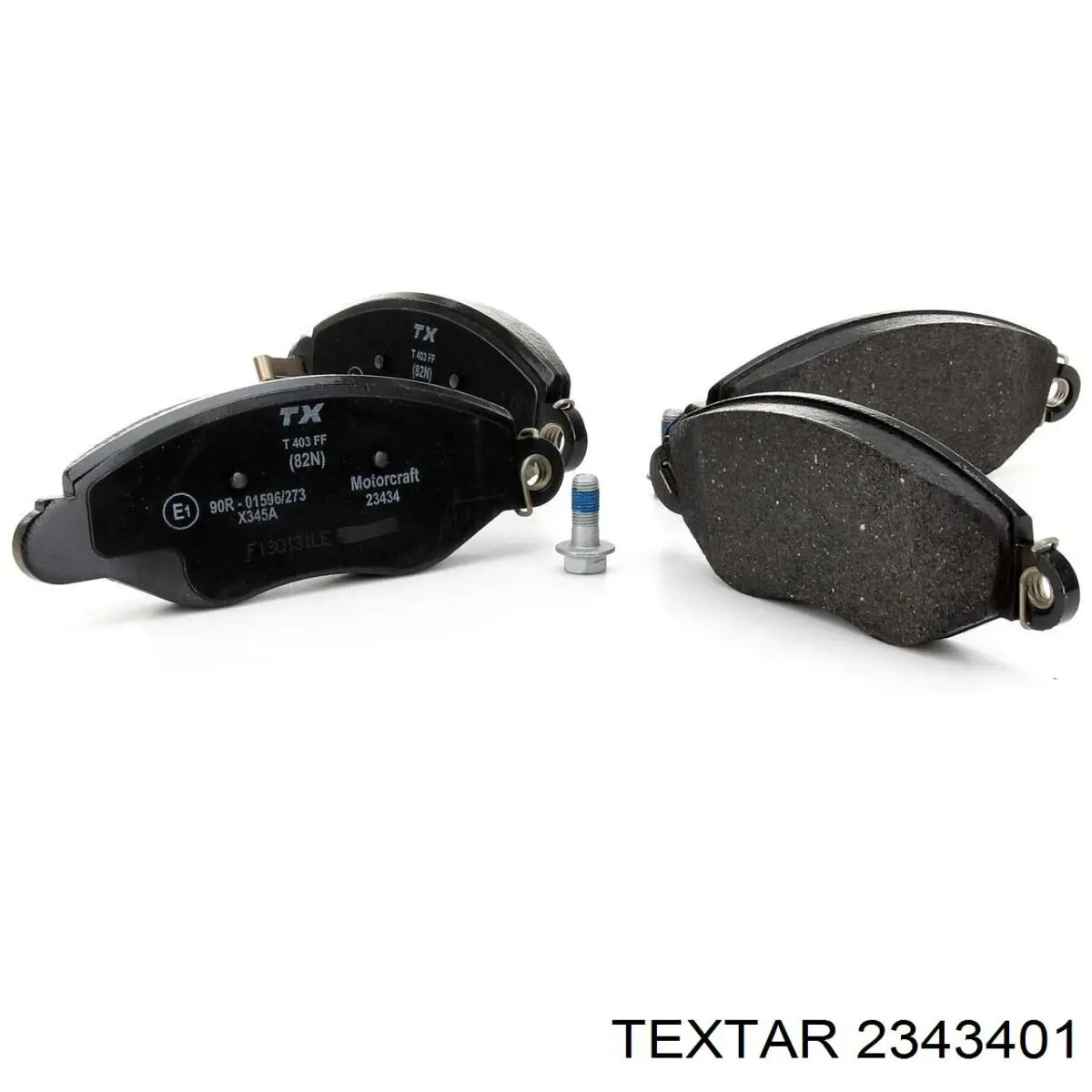 Тормозні колодки Textar 2343401