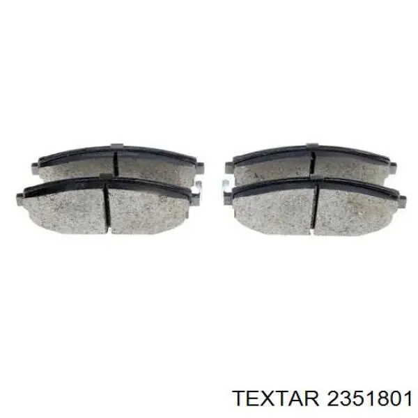 Гальмівні колодки Textar 2351801 ціна, від 25.45 USD