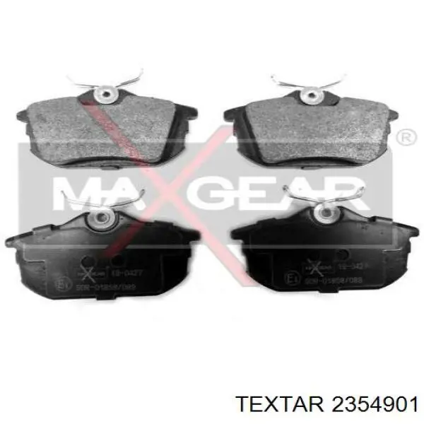 Задні гальмівні колодки 2354901 Textar