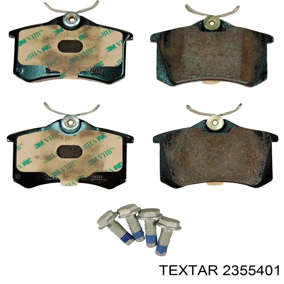 Задні дискові колодки Textar 2355401