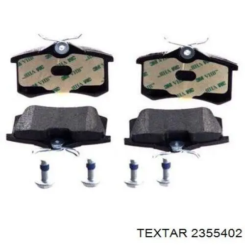 Задні гальмівні колодки Textar 2355402 ціна, від 17.76 USD