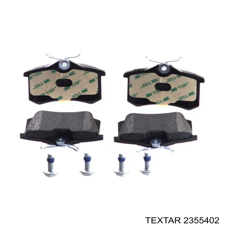 2355402 Textar Колодки гальмівні задні, дискові