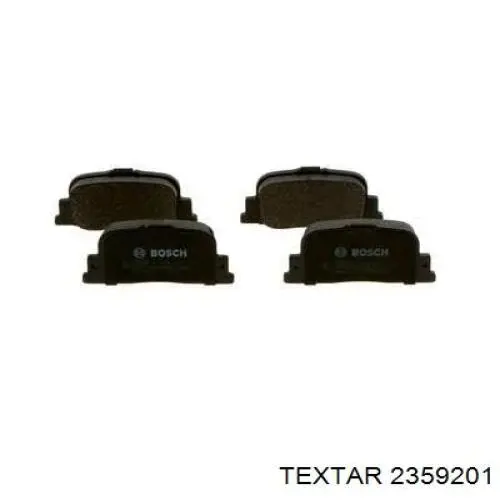 Задні гальмівні колодки Textar 2359201 ціна, від 9.94 USD