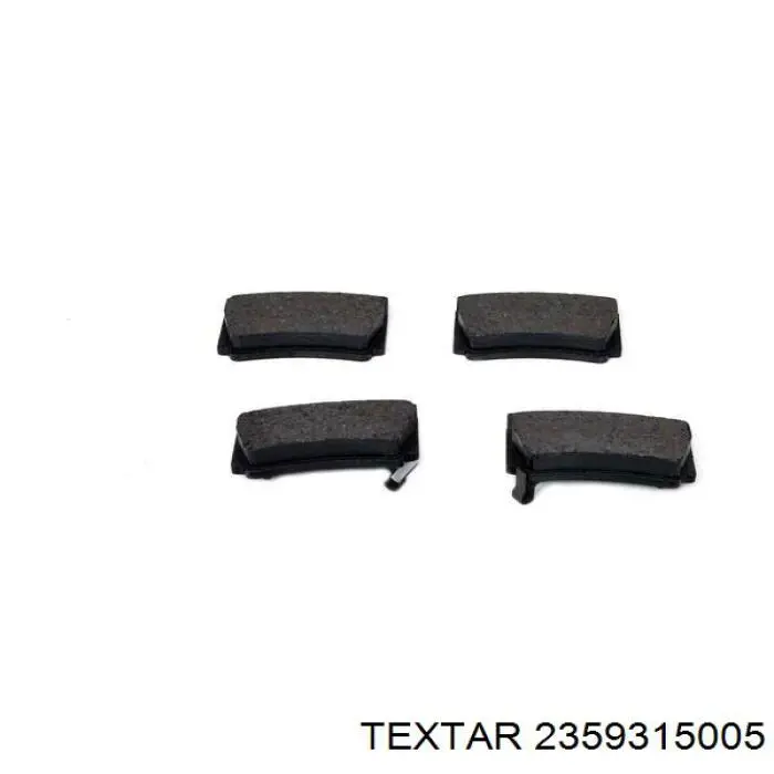 Задні гальмівні колодки Textar 2359315005 ціна, від 20.28 USD