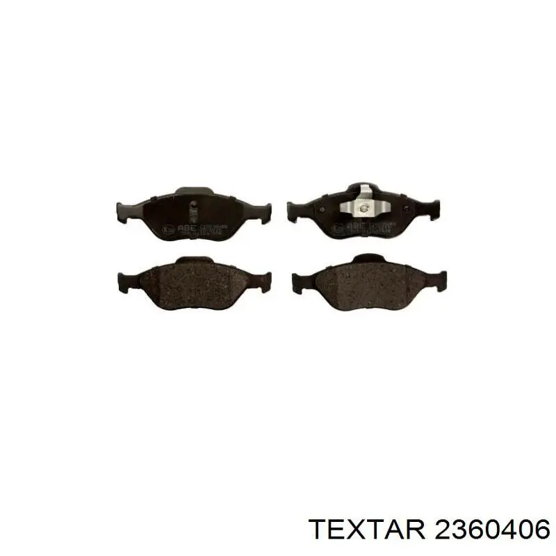 Гальмівні колодки Textar 2360406 ціна, від 23.76 USD