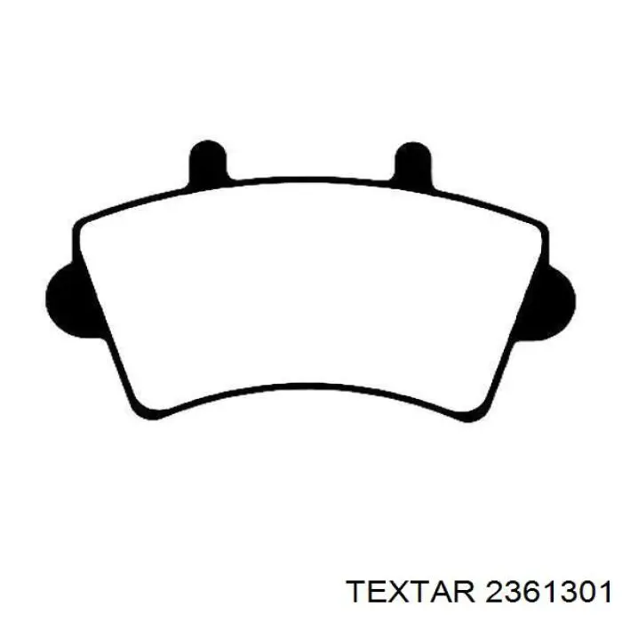 Тормозні колодки Textar 2361301