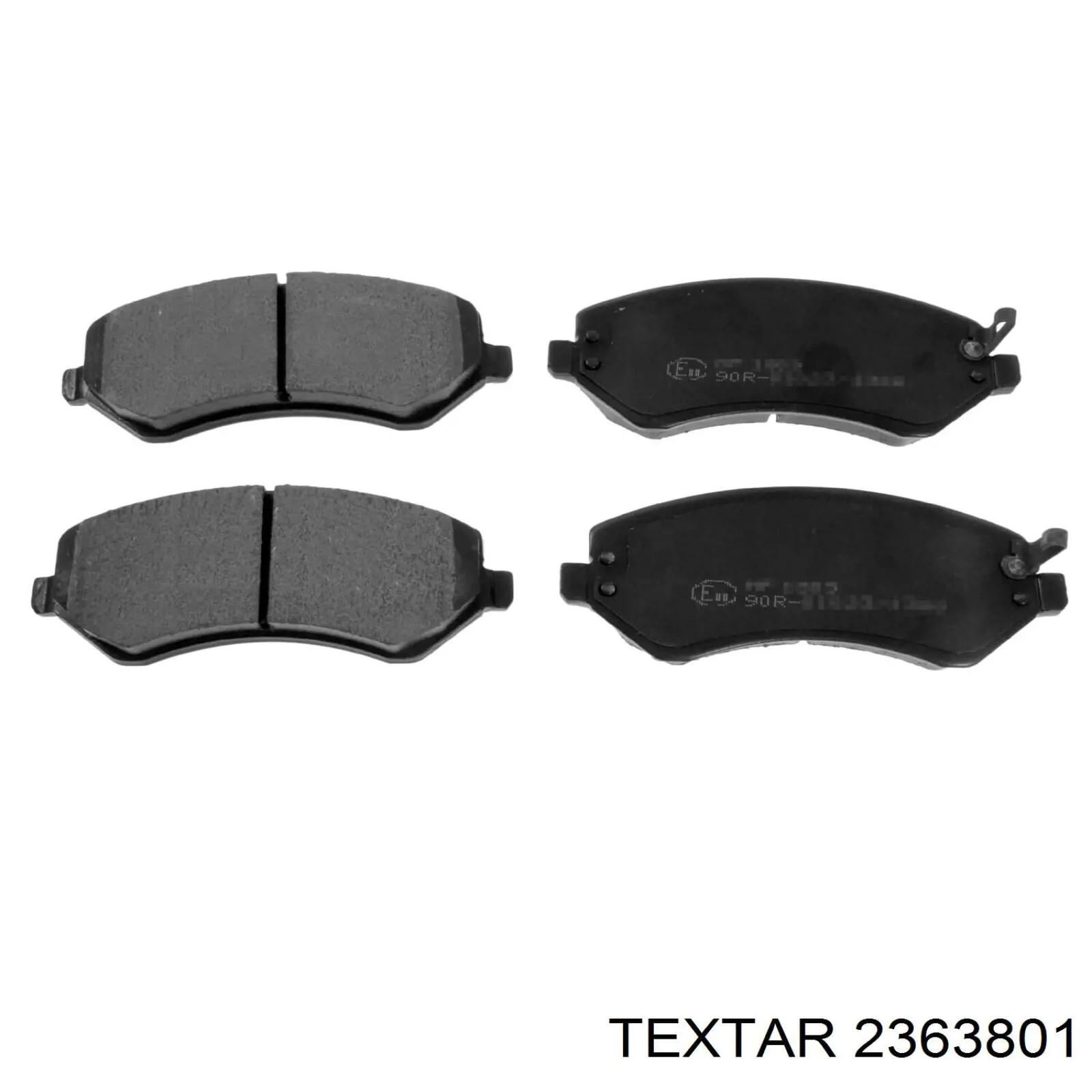 Передні тормозні колодки 2363801 Textar