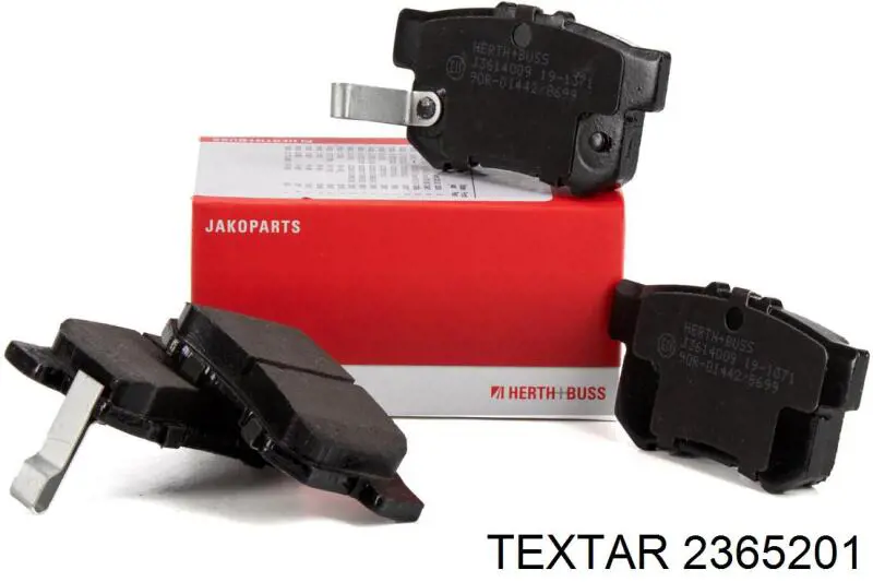 Купити 2365201 Textar Задні колодки