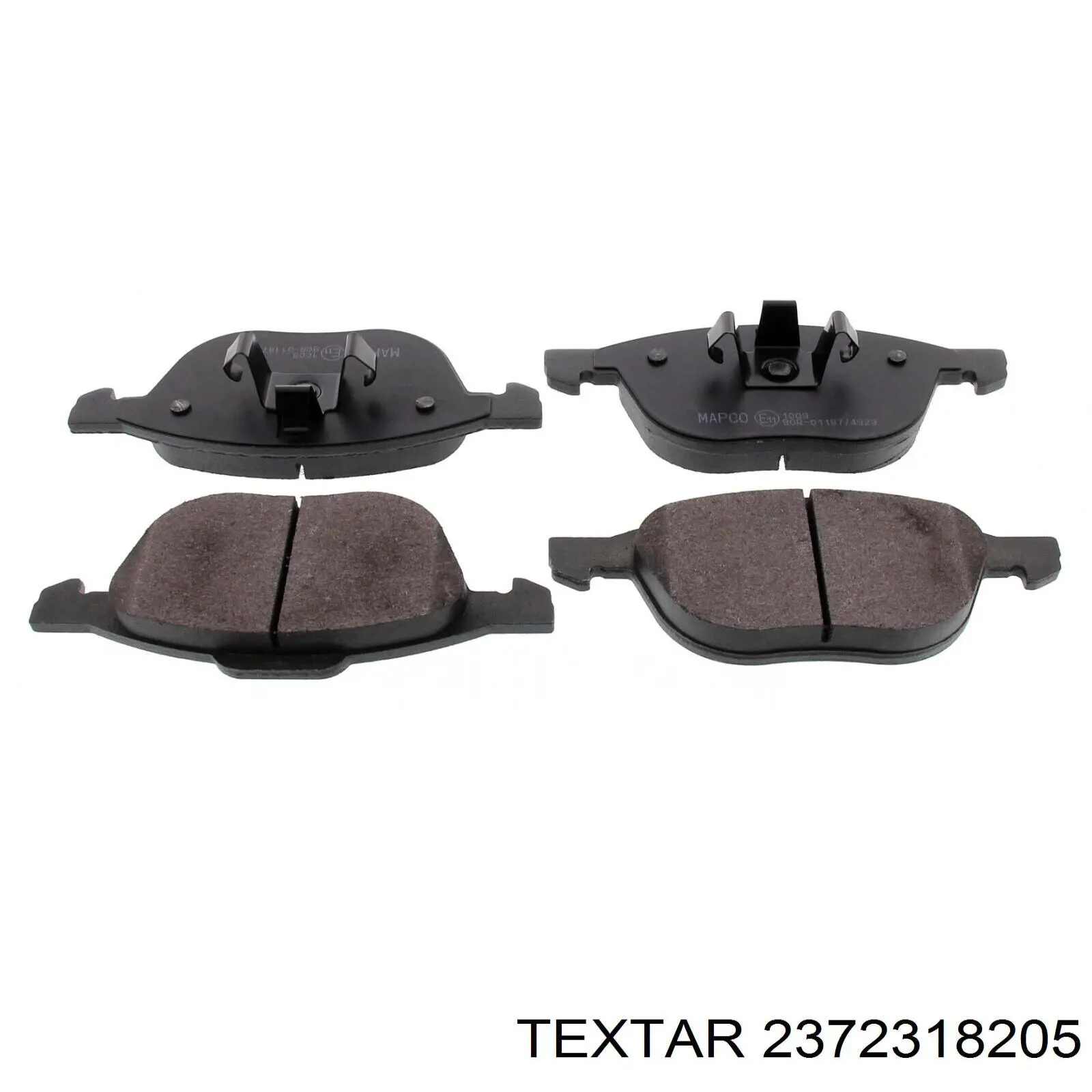 Гальмівні колодки Textar 2372318205 ціна, від 19.98 USD