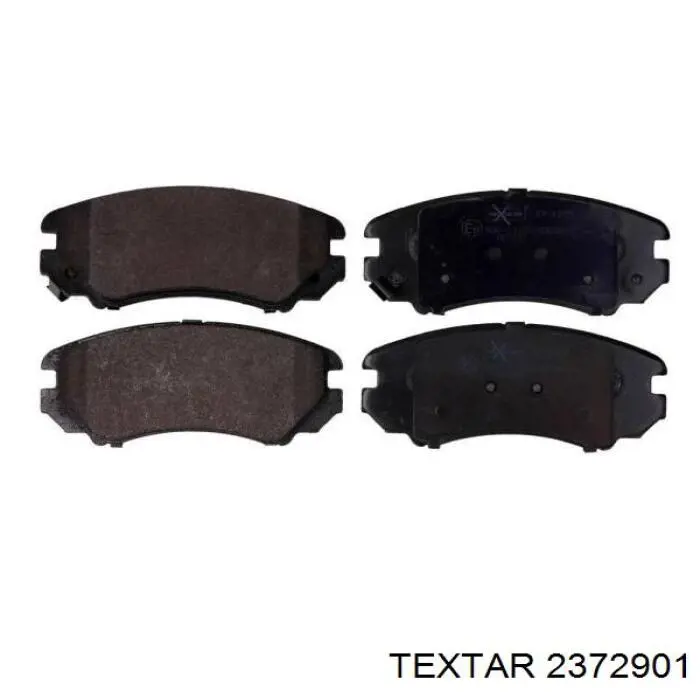 Гальмівні колодки Textar 2372901 ціна, від 22.13 USD