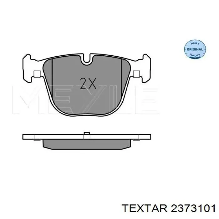 Задні гальмівні колодки Textar 2373101 ціна, від 68.63 USD