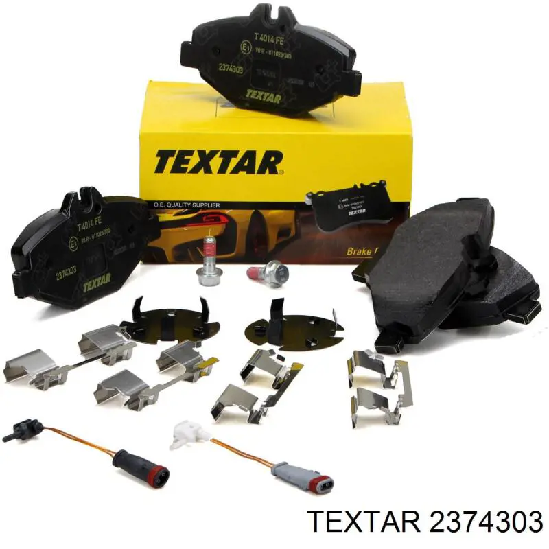 Купити 2374303 Textar Колодки гальмівні передні, дискові