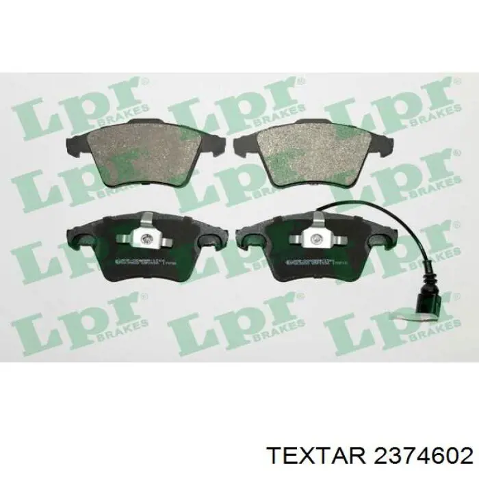 Гальмівні колодки Textar 2374602 ціна, від 29.08 USD