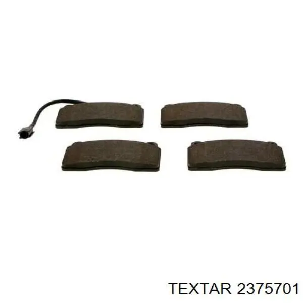 Купити 2375701 Textar Колодки гальмівні передні, дискові