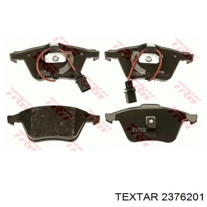 Гальмівні колодки Textar 2376201 ціна, від 41.36 USD