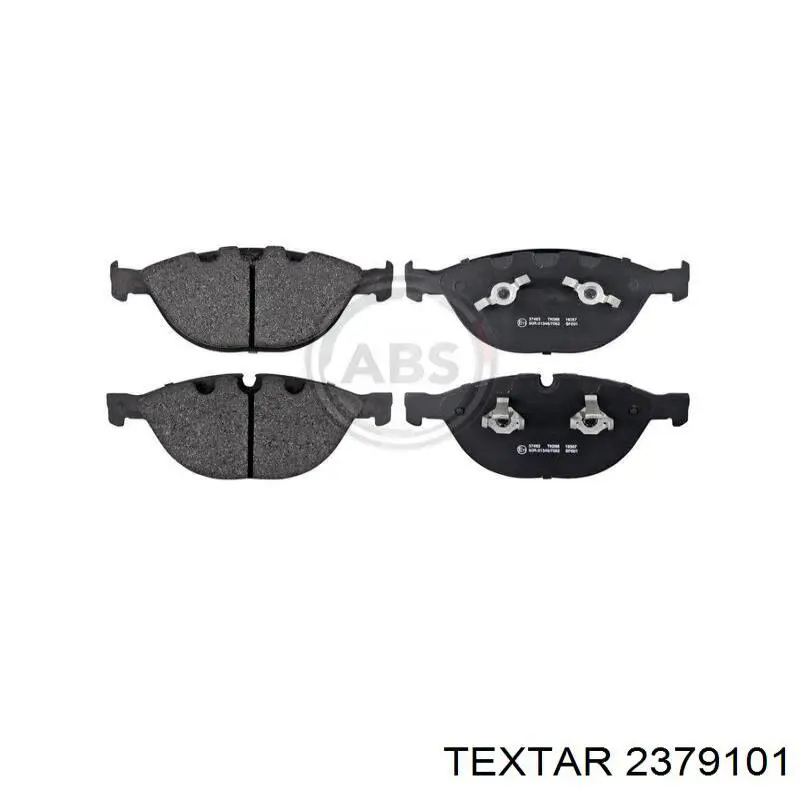 Гальмівні колодки Textar 2379101 ціна, від 77.36 USD