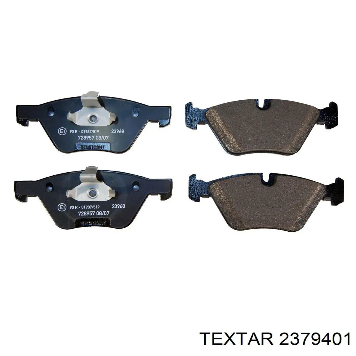 Гальмівні колодки Textar 2379401 ціна, від 38.18 USD