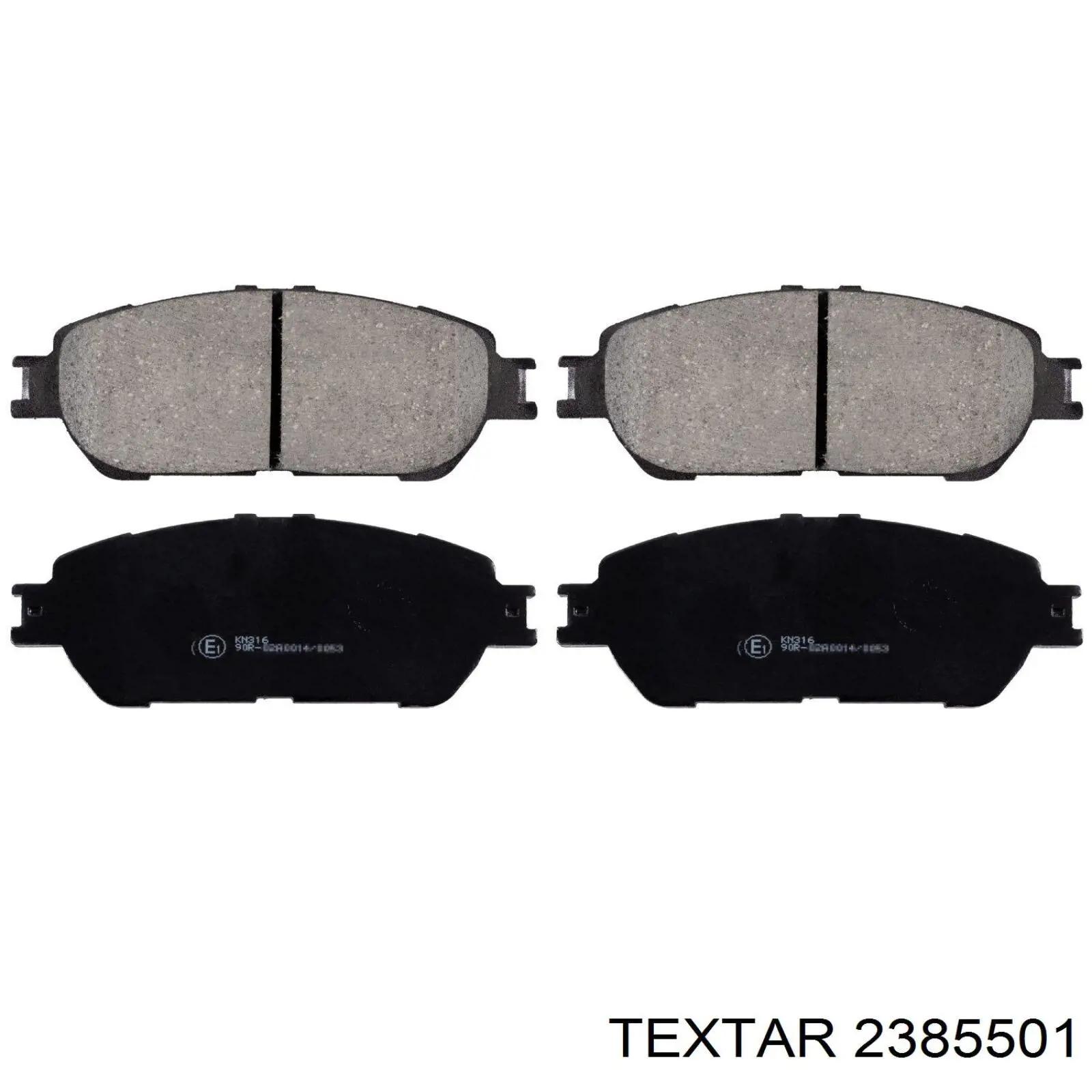 Гальмівні колодки Textar 2385501 ціна, від 26.25 USD