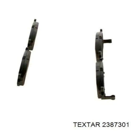 Купити 2387301 Textar Колодки гальмівні передні, дискові