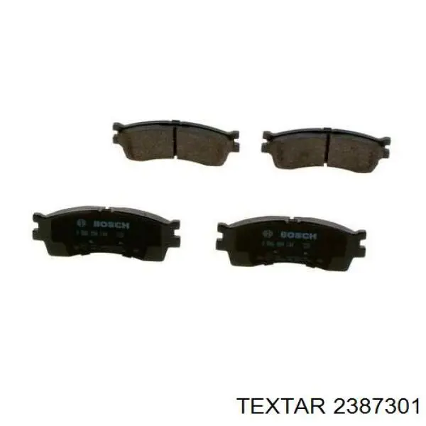 Гальмівні колодки Textar 2387301 ціна, від 16.57 USD