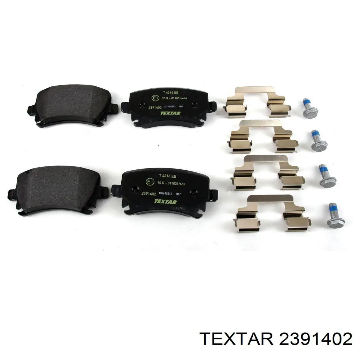 Купити 2391402 Textar Задні колодки