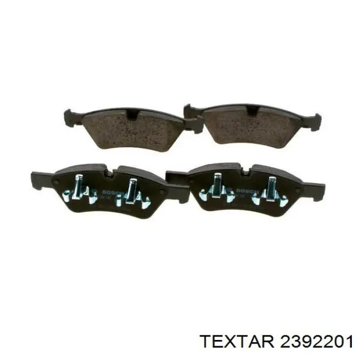 Передні тормозні колодки 2392201 Textar