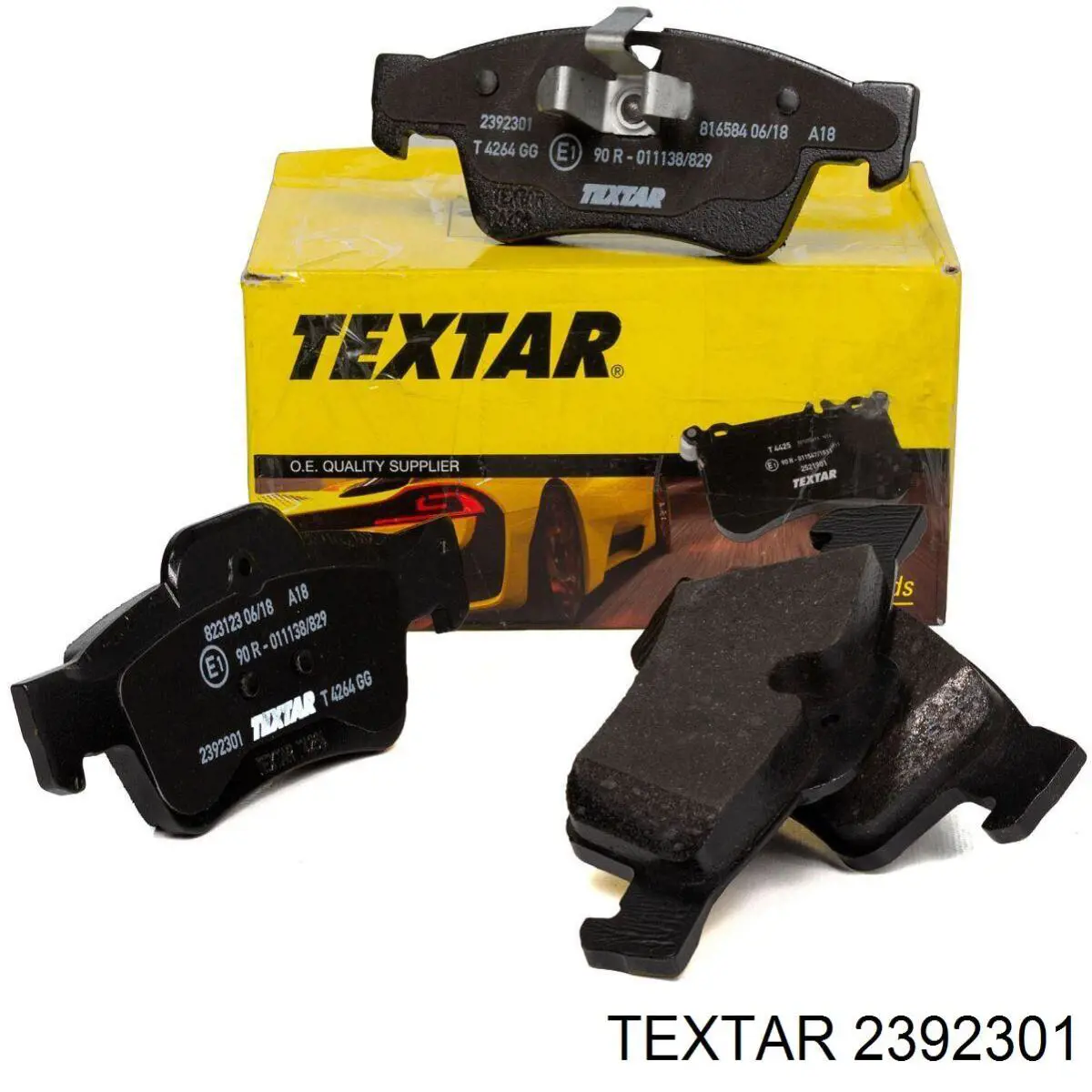 Задні гальмівні колодки Textar 2392301 ціна, від 34.10 USD