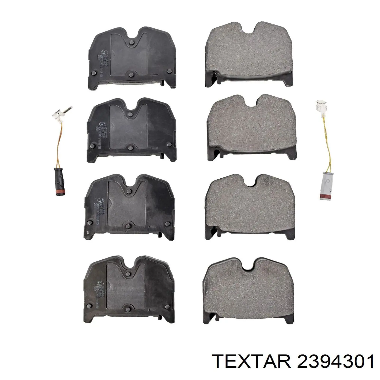 Гальмівні колодки Textar 2394301 ціна, від 68.81 USD