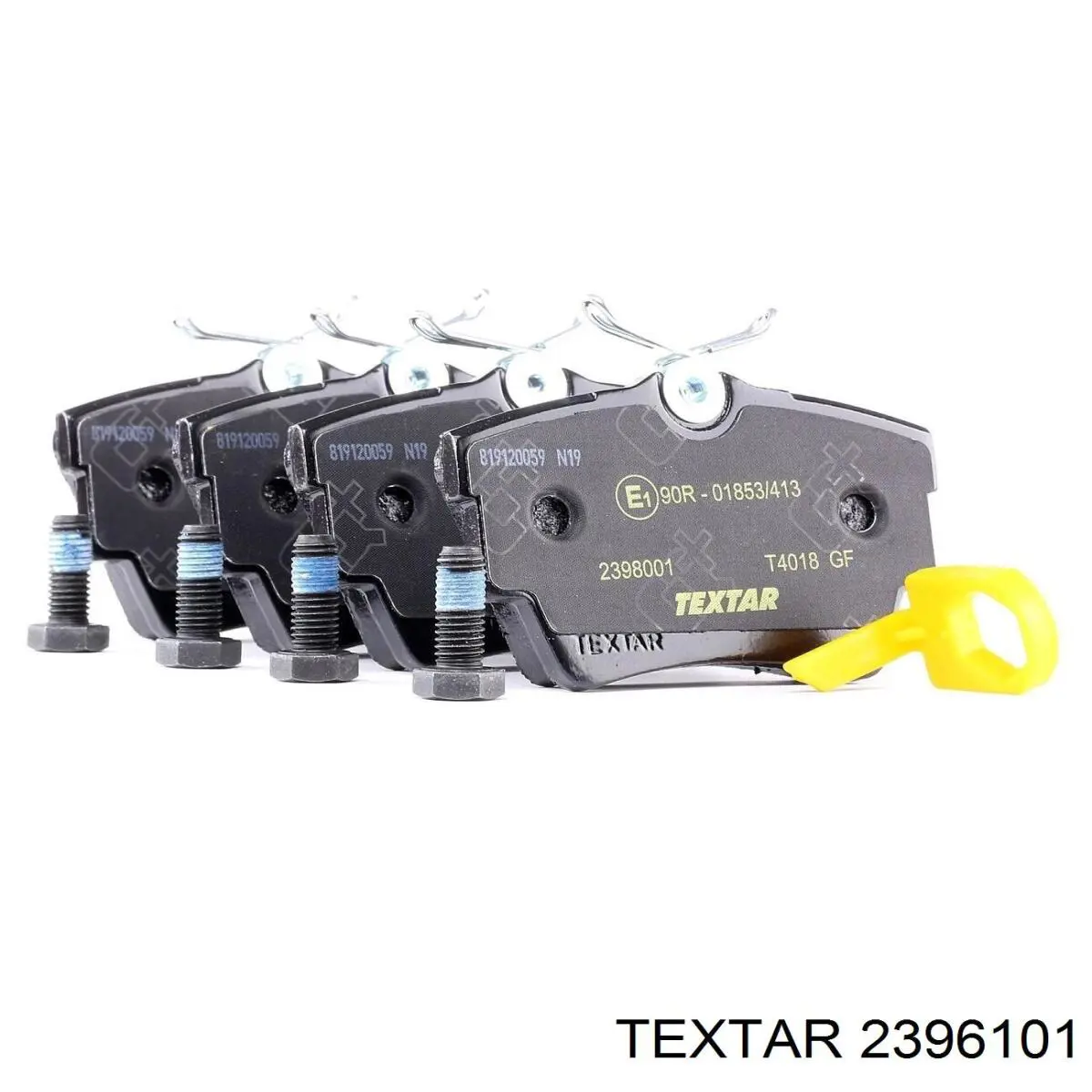 Купити 2396101 Textar Колодки гальмівні передні, дискові