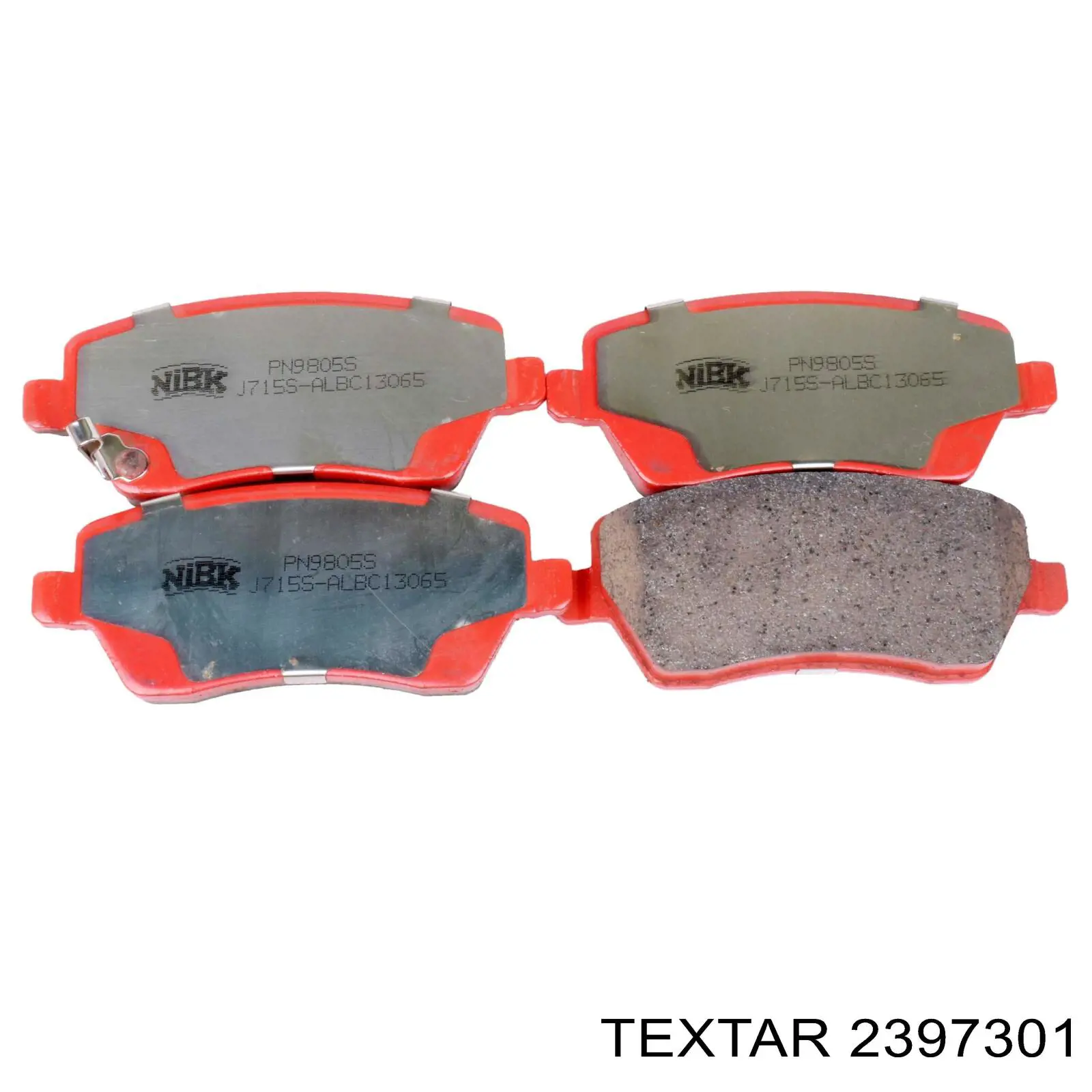 Передні тормозні колодки 2397301 Textar