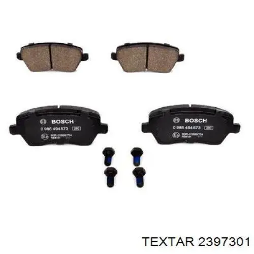 Гальмівні колодки Textar 2397301 ціна, від 21.08 USD