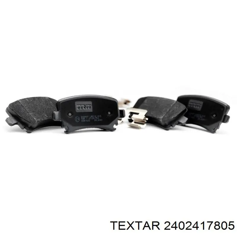 Гальмівні колодки Textar 2402417805 ціна, від 32.37 USD
