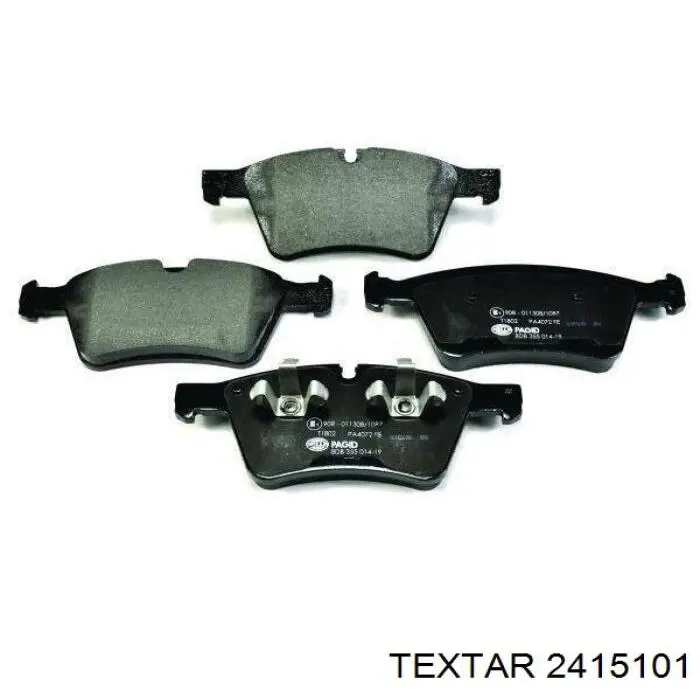 Гальмівні колодки Textar 2415101 ціна, від 90.61 USD