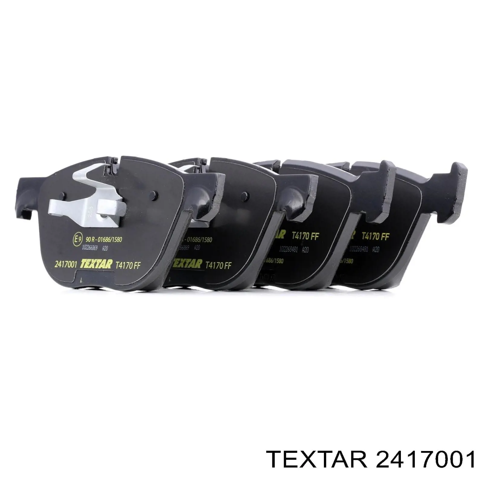 Гальмівні колодки Textar 2417001 ціна, від 99.25 USD