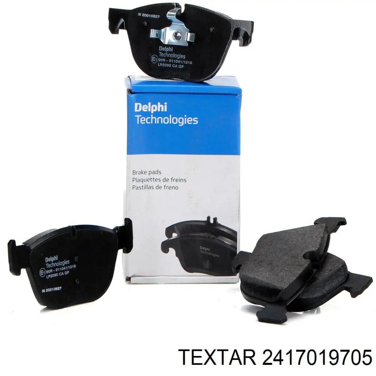 Тормозні колодки Textar 2417019705