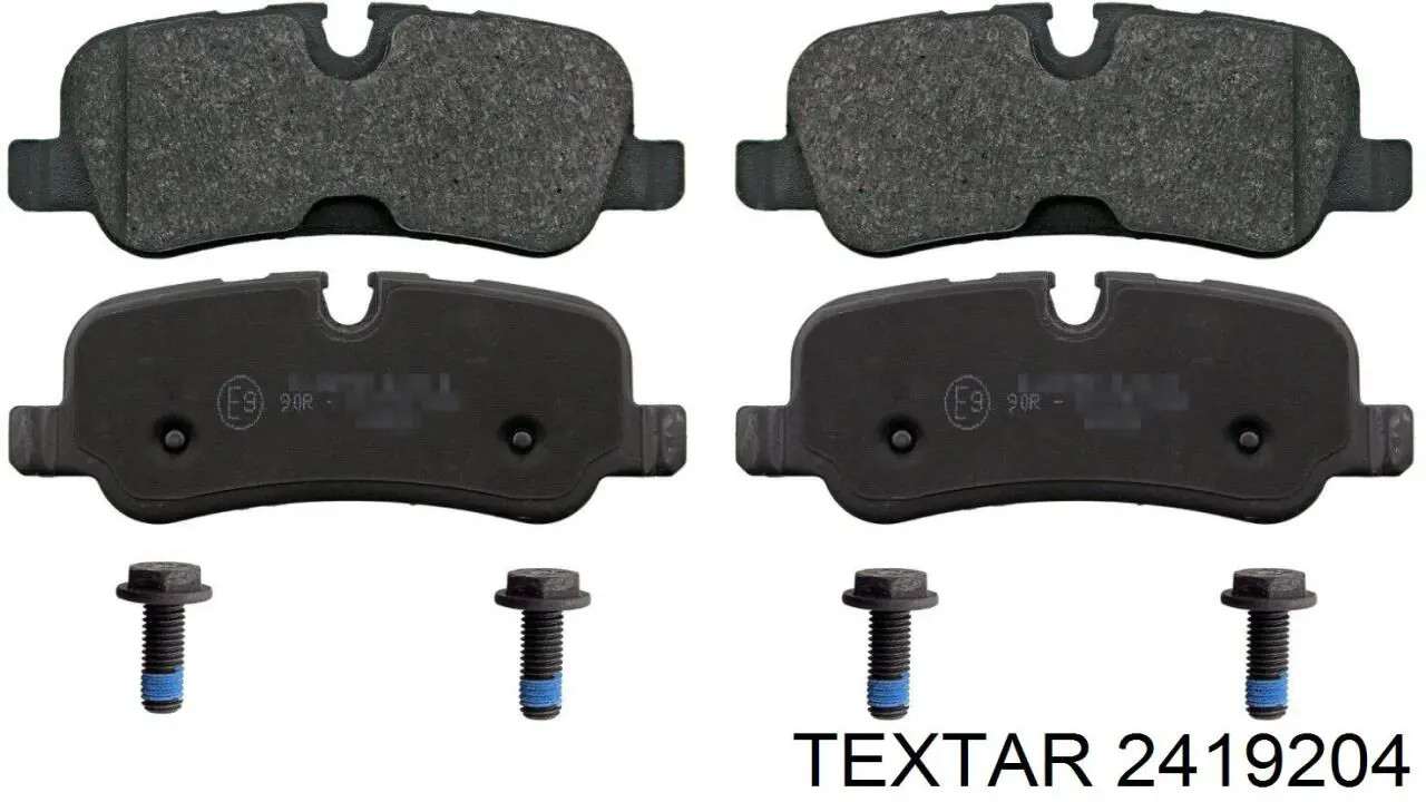 Задні гальмівні колодки Textar 2419204 ціна, від 28.11 USD
