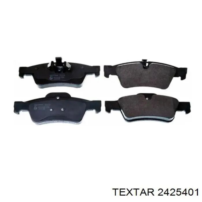 Задні гальмівні колодки 2425401 Textar