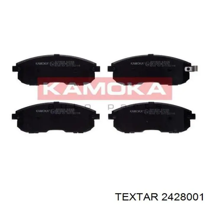 Тормозні колодки Textar 2428001