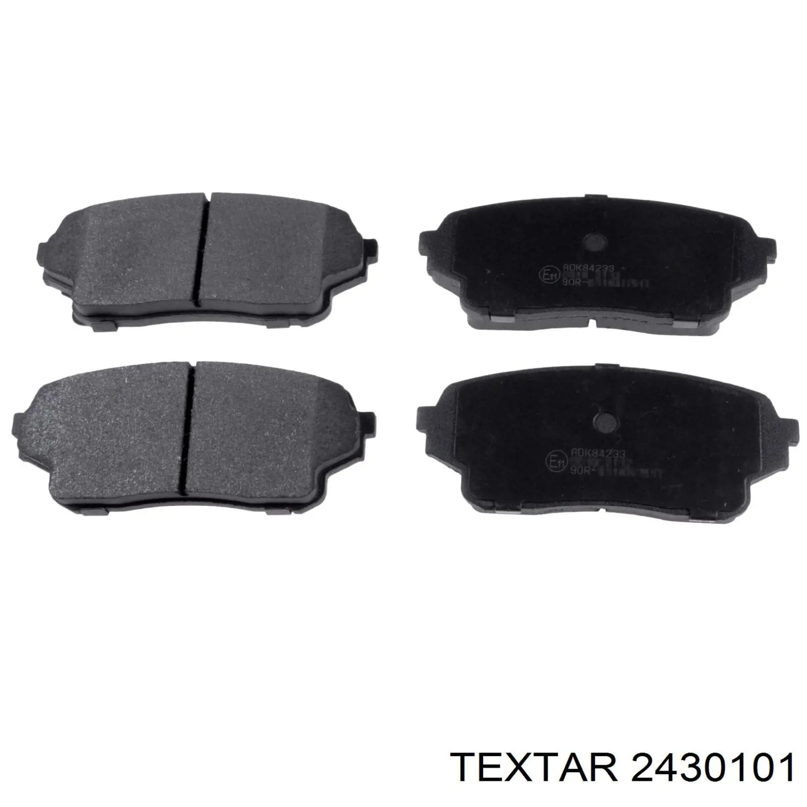 Гальмівні колодки Textar 2430101 ціна, від 19.18 USD