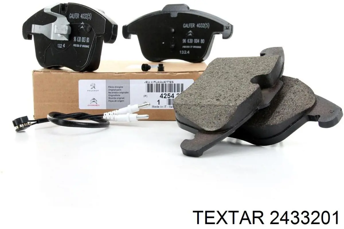 Тормозні колодки Textar 2433201