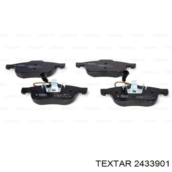 Гальмівні колодки Textar 2433901 ціна, від 28.20 USD