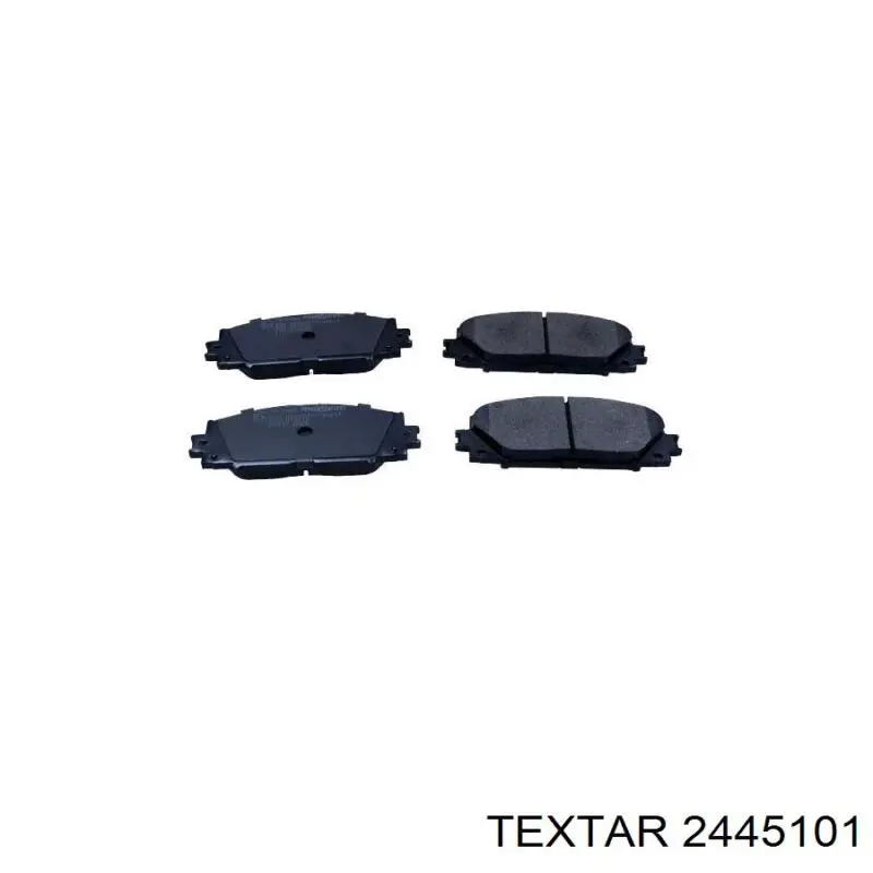 Купити 2445101 Textar Колодки гальмівні передні, дискові