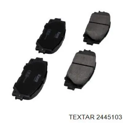 Купити 2445103 Textar Колодки гальмівні передні, дискові