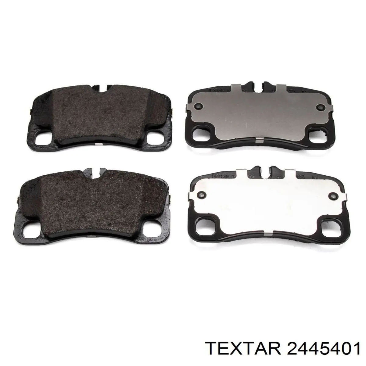 2445401 Textar Колодки гальмівні задні, дискові