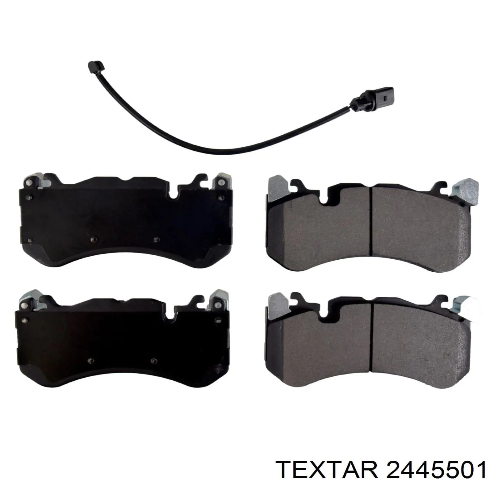 Купити 2445501 Textar Колодки гальмівні передні, дискові