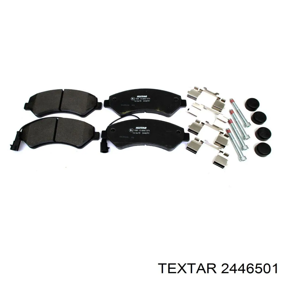 Купити 2446501 Textar Задні колодки