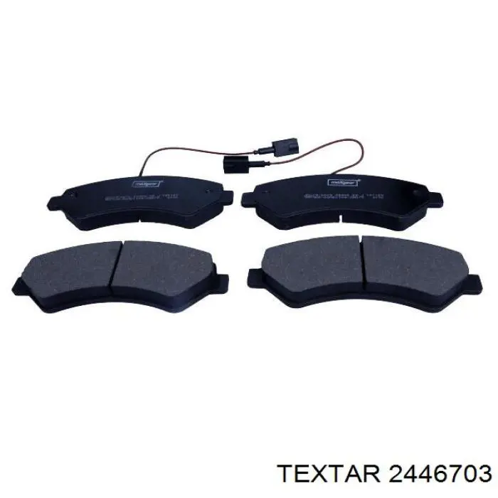 Гальмівні колодки Textar 2446703 ціна, від 29.34 USD