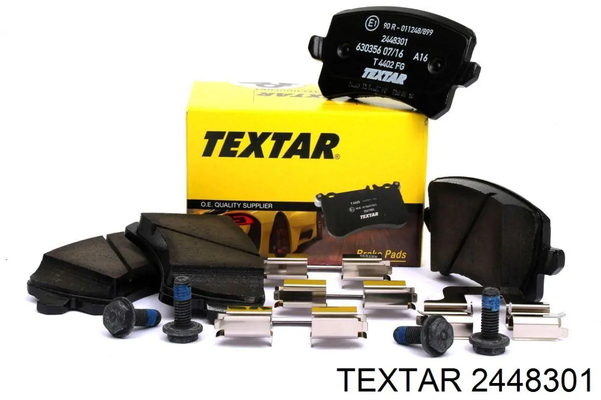 Задні гальмівні колодки Textar 2448301 ціна, від 29.78 USD
